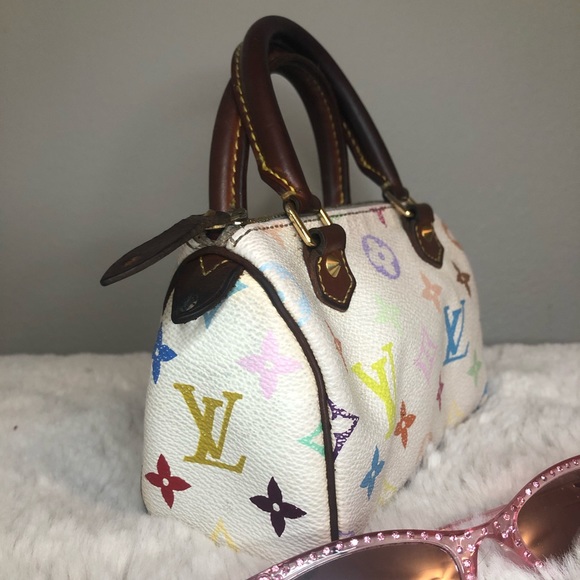 Louis Vuitton multicolor mini speedy 💖❤️💙💚💛 - Picture 4 of 11